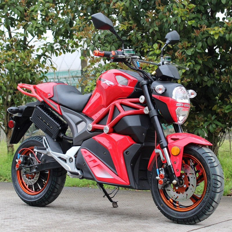 2000W Brushless 72V Electric Motorcycle SRT-2000E - Street Legal