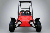 GK-6125B go kart for kids 125cc. 125GK-B red