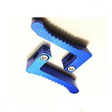 High Performance Aluminum Foot Pegs Blue