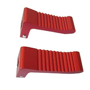 High Performance Aluminum Foot Pegs Red