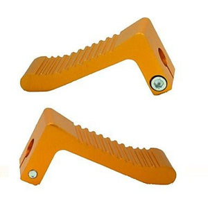 High Performance Aluminum Foot Pegs Gold
