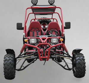 Hummer 200cc | 4-Seater Adult Go-Kart | Reverse | TK200GK-6A Red