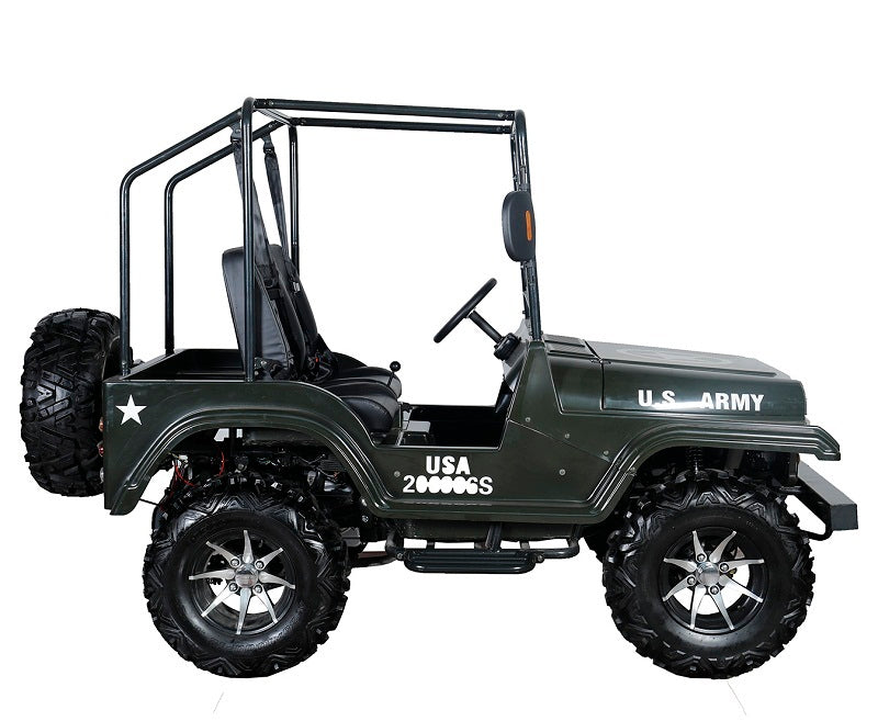 Willy's 200cc Full Size Mini Jeep | Adult UTV | EFI Fuel Injected