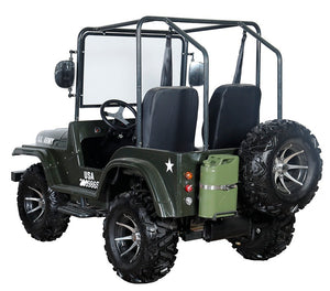 Icebear PAZ200-1  Mini jeep army green