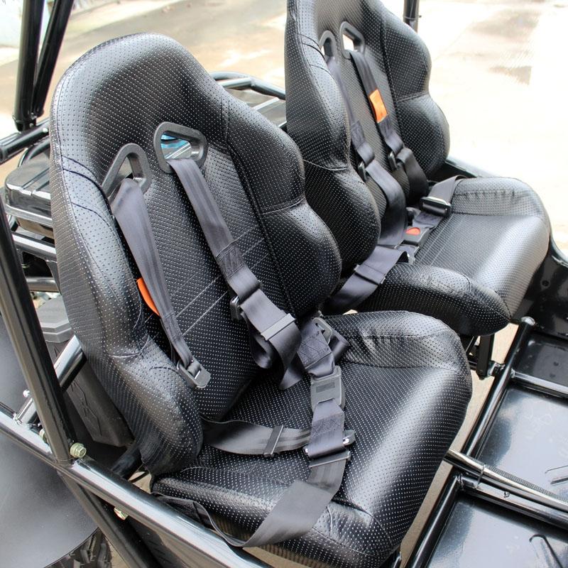 Hummer 200cc | 4-Seater Adult Go-Kart | Reverse | TK200GK-6A