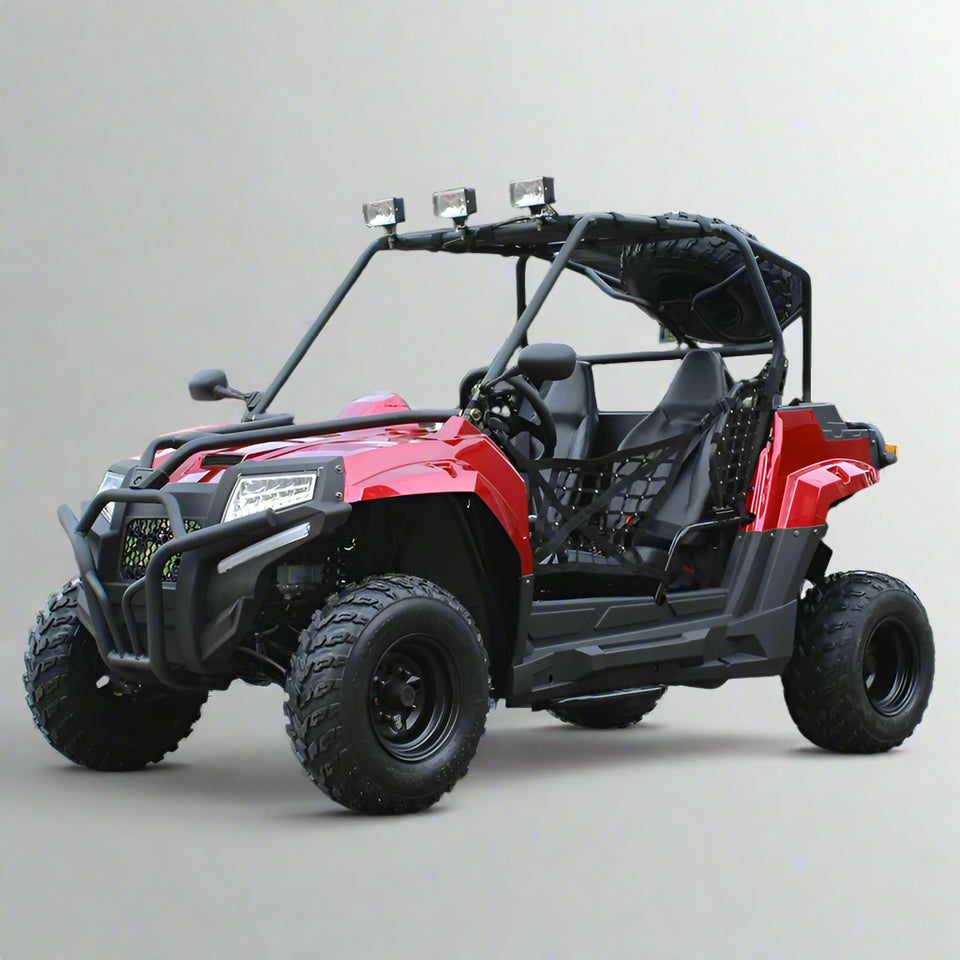 Armored 200cc Full-Size UTV | DF200GKV-N Red