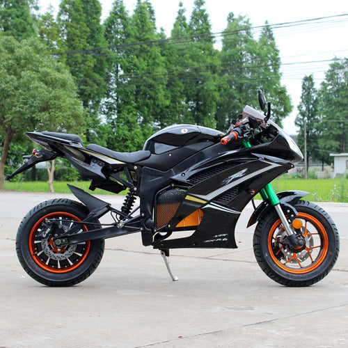 2000W Electric Ninja Super Pocket Bike 72V Motorcycle ZXR6-E - Street Legal