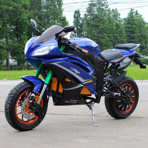 2000W Electric Ninja Super Pocket Bike 72V Motorcycle - Street Legal