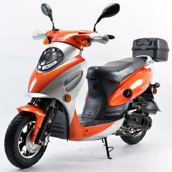 Boom 49cc MVP Moped Scooter Street Legal - Orange