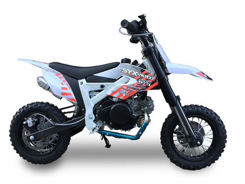 Syxmoto 60cc Tearoff Motocross Dirt Bike - Automatic | PAD60-1 Red