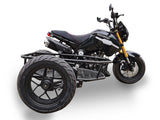 3-Wheel Motorcycle | Fuerza | 125cc - Black