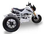 Fuerza 125cc 3-Wheel Motorcycle | Fuerza | PMZ125-1S White