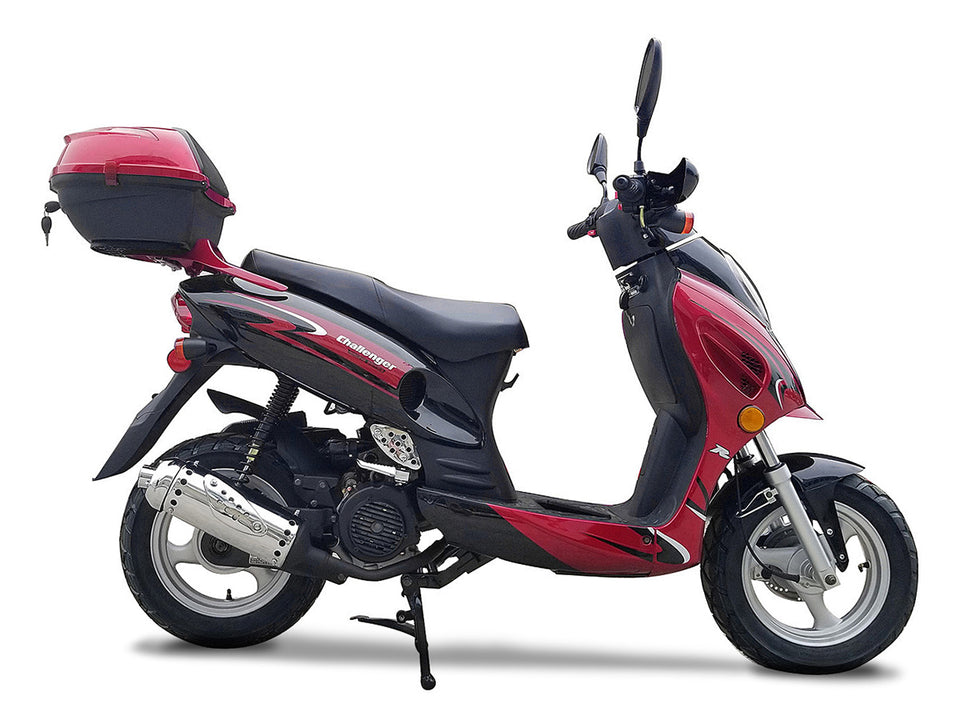 IceBear Aldo 150cc Moped Scooter - PMZ150-11 - Red