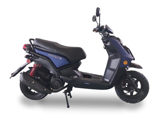 Icebear Vision 150cc Moped Scooter - PMZ150-17 Matte Blue