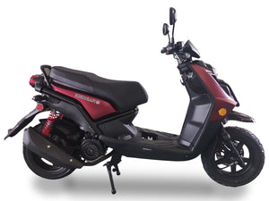 Red Vision 150cc icebear scooter PMZ150-17 near me. Icebear cheap scooters near me vision