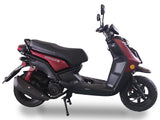 Icebear Vision 150cc Moped Scooter - PMZ150-17 Matte Red