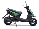 Icebear Vision 150cc Moped Scooter - PMZ150-17 Matte Green