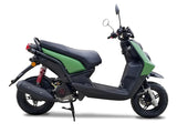 Icebear Vision 150cc Moped Scooter - PMZ150-17 - Green