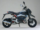  Moped Scooter 49cc Bike - IceBear Evader 50 - Black