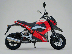  Moped Scooter 49cc Bike - IceBear Evader 50 - Red