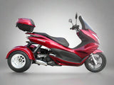 IceBear Q6 Mojo Magic 150cc Moped Trike - PST150-17
