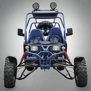 TK200GK - blue front view spyder 200cc