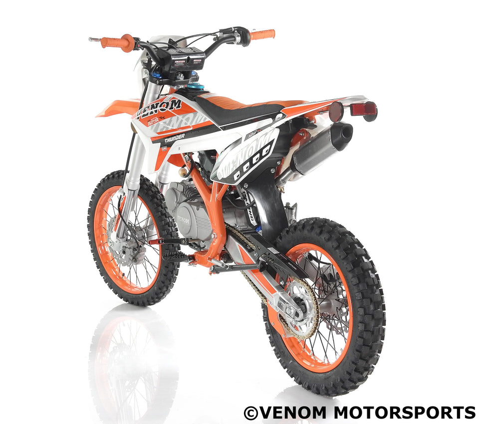 Venom Thunder 125cc Dirt Bike | VX125 | 4-Speed Manual