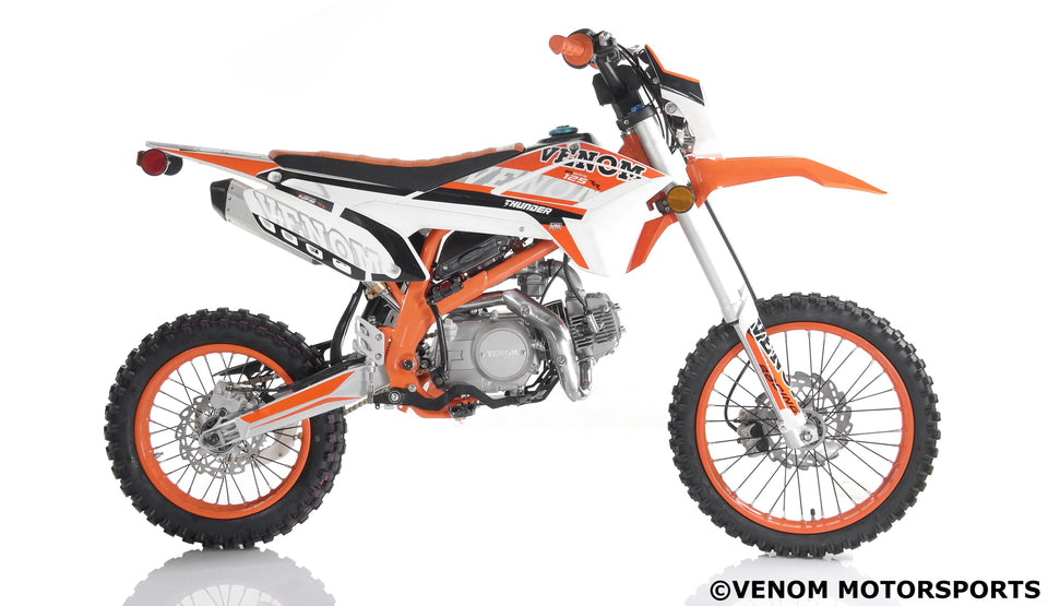2022 Venom Thunder 125cc Dirt Bike | VX125 | 4-Speed Manual