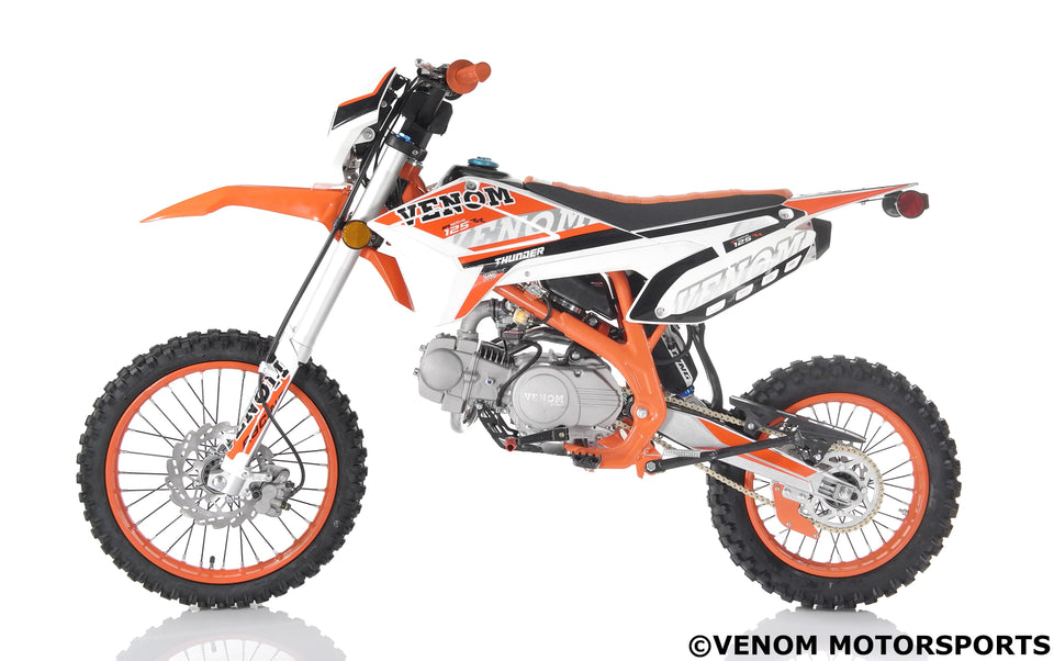 125CC DIRT BIKE, VENOM THUNDER, KIDS DIRT BIKE, MOTOCROSS